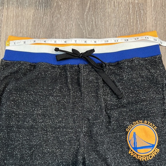 Golden State Warriors NBA Basketball Warmup Jogger Sweatpants Medium - Picture 8 of 12